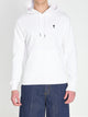 Ami Paris White Ami De Coeur Hooded Sweatshirt