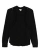 Isabel Marant Long-Sleeve Blouse With Lace Insert
