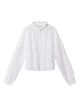 Isabel Marant Etoile White Peline Blouse Neck Ruffles