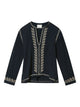 Isabel Marant Marant Cizalie Embroidered Cotton Blouse