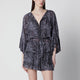 Isabel Marant Faded Night Silk Blouse