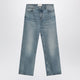Ami Paris Blue Washed-Effect Jeans