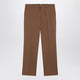 Ami Paris Hazelnut Wool Trousers