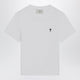 Ami Paris T-Shirt Ami De Coeur White In Cotton