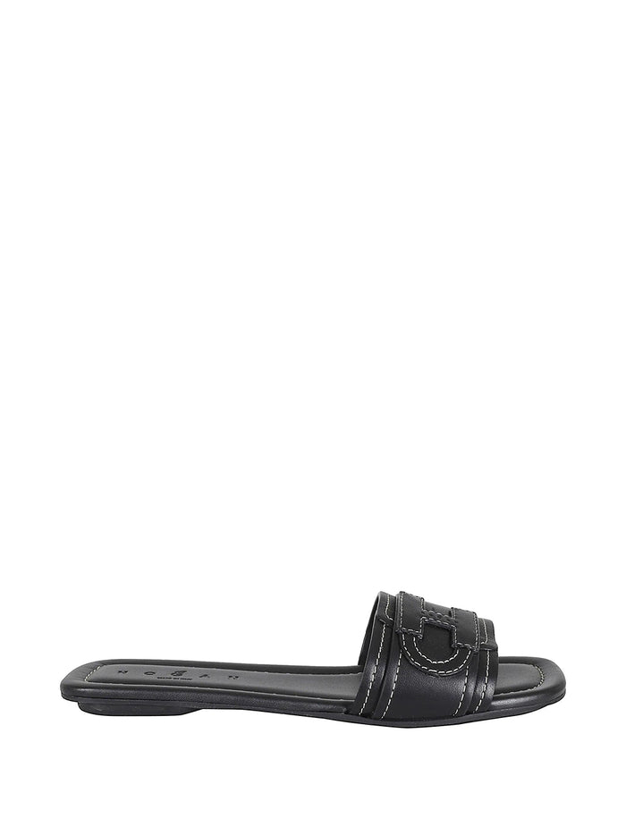 Hogan Multicolour Calfskin Sandals