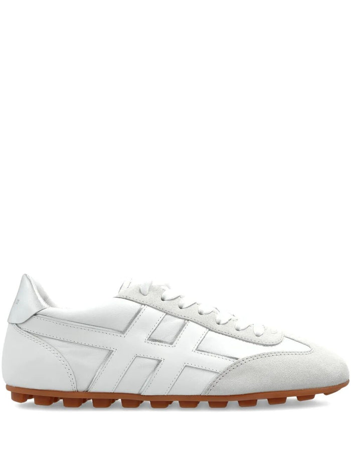 Hogan Hogan Olympia Nappa Leather And Suede Sneakers