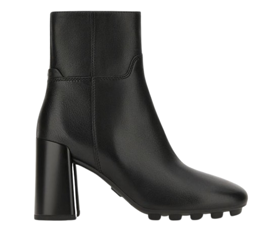 Hogan Black Calfskin Boots