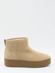 Hogan Shearling And Suede Boots