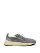 Autry Grey Suede Cow Leather Polyester Nylon Polyurethane Strass Sneakers