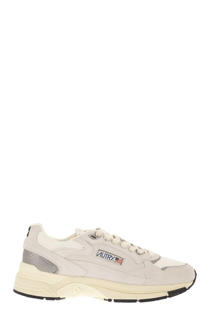 Autry Multicolour Suede Cow Leather