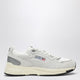 Autry Hyperway Sneakers In Mesh And Suede White Silver