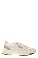 Autry Hyperway Sneakers In Mesh And Suede White Silver