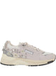 Autry Silver Leather Sneakers