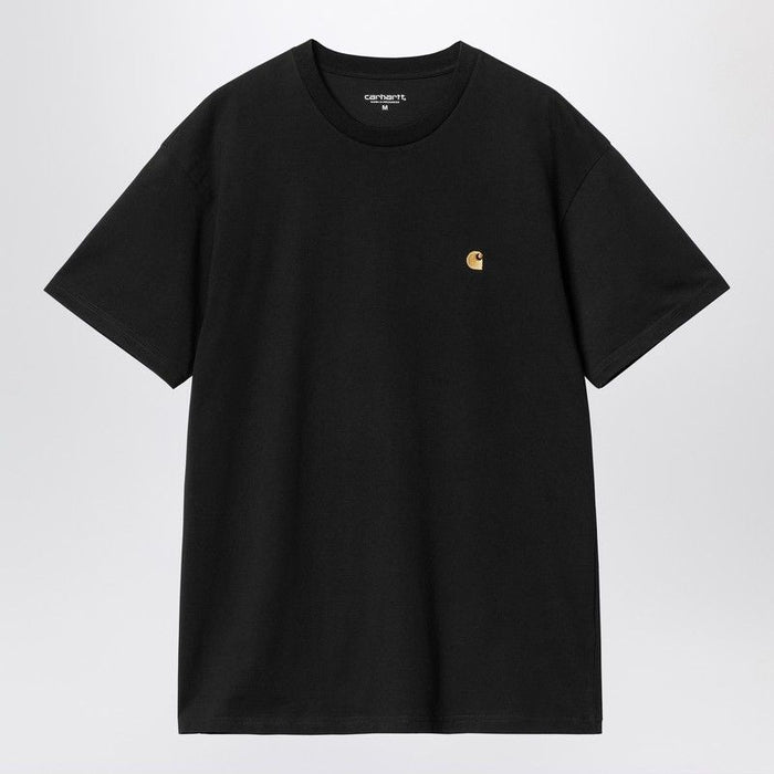 Carhartt Wip S/S Chase Black Cotton Tshirt