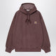 Carhartt Wip Vista Palisander/Garment Dyed Hooded Sweatshirt