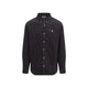 Carhartt Wip Grey Madison Fine Cord Cotton Shirt
