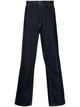 Carhartt Wip Navy Blue Cotton Denim Trousers