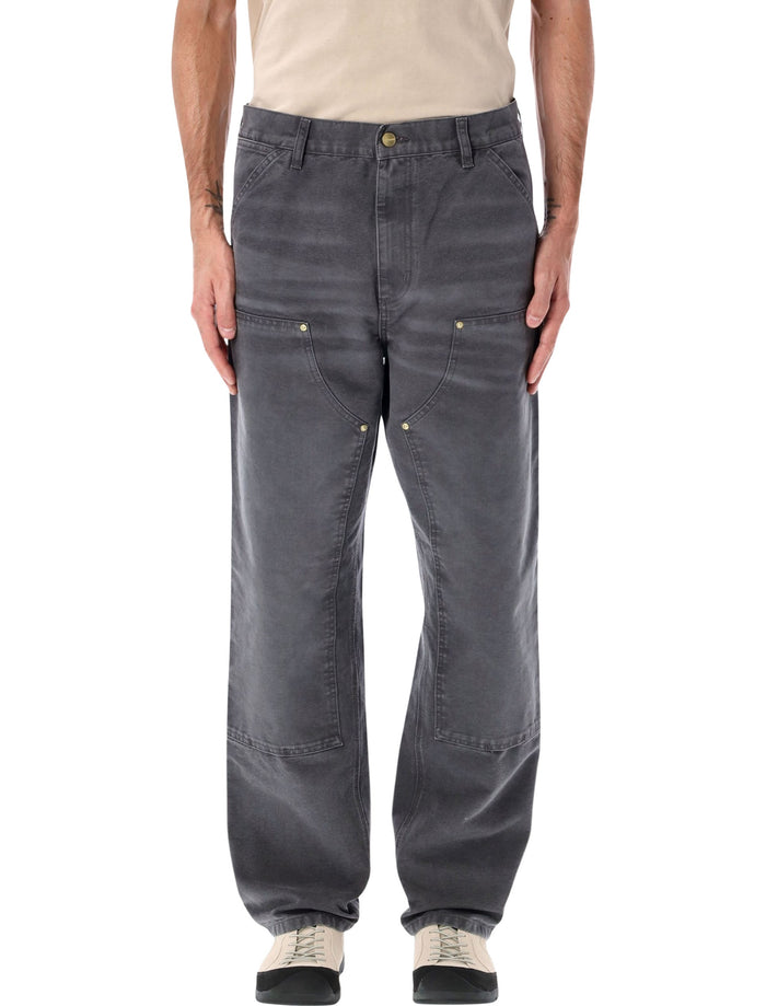 Carhartt Wip Carhartt Wip Double Knee Pants In Dearborn Canvas