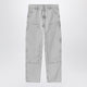 Carhartt Wip Double Knee Pant Black Chalk Wash