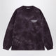 Carhartt Wip Radiate Longsleeve Tiedye Organic Cotton Tshirt, Purple