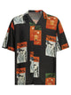 Carhartt Wip Sean Hamilton Casual Black Viscose Shirt