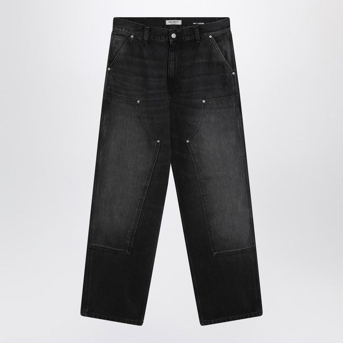 Carhartt Wip Brandon Double Knee Pants In Black