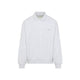 Carhartt Wip Ash Heather Grey Cotton Label Polo Sweater