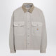 Carhartt Wip Prescott Shirt Jacket In Cotton Canvas Beige