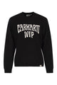 Carhartt Wip Cotton Crew Neck Jumper With Jacquard Logo