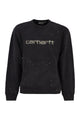 Carhartt Wip Crew Neck Sweatshirt With Spray Effect Logo