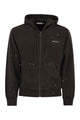 Carhartt Wip Zip-Up Hooded Sweatshirt With Paint Effect Print