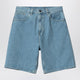 Carhartt Wip Brandon Short Blue/Stone Bleached