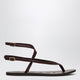 Manebí Burgundy Thong Sandals