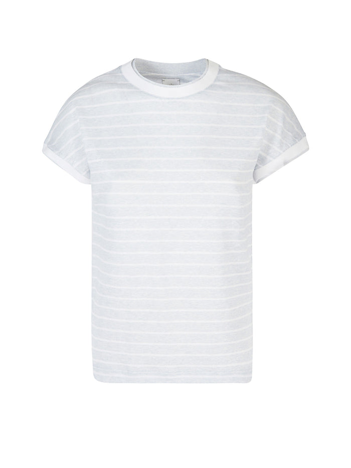 Eleventy Striped Linen T-Shirt