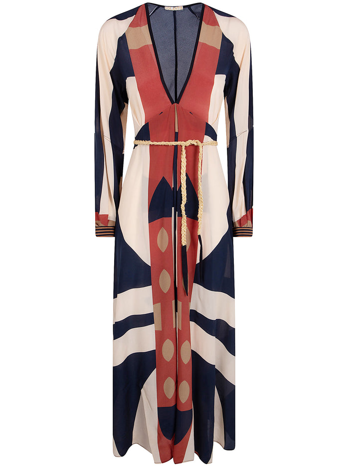 Volantis "Illumination" Silk Evening Dress