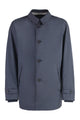 Herno Techno Fabric Raincoat