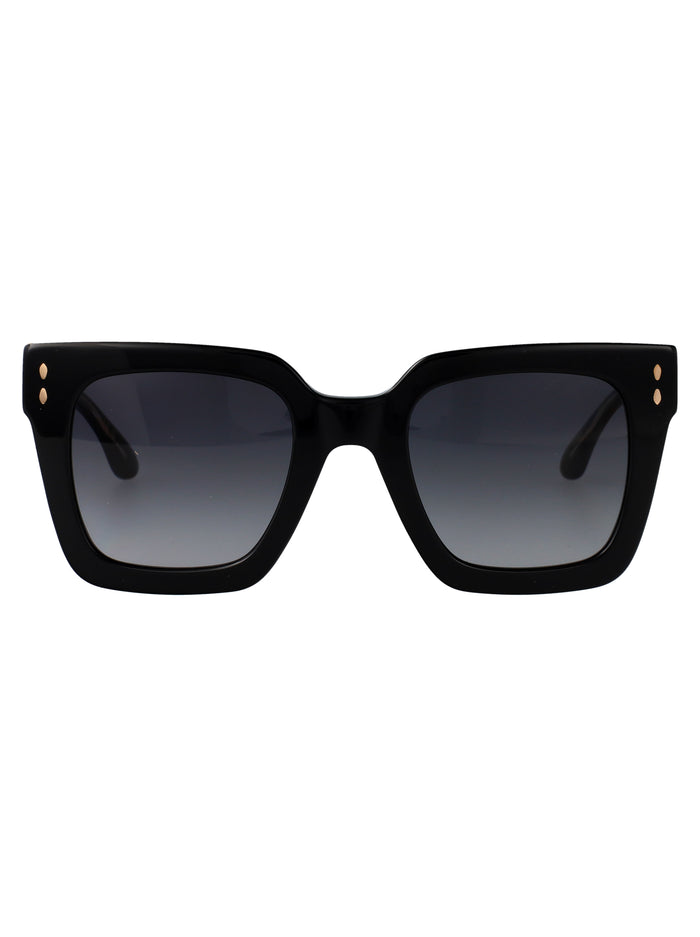 Isabel Marant Black Acetate Sunglasses