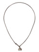 Werkstatt:munchen Silver Necklace With Pendant