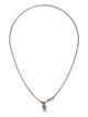 Werkstatt:munchen Silver Necklace With Pendant