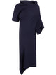 Homme Plisse "Life Form" Volume Midi Dress