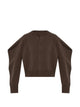 Homme Plisse "Akimbo Knit" Volume Cardigan