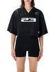 Air Jordan Nike Jordan Brooklyn Cropped Mesh Jersey Top