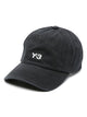 Y-3 Embroidered Logo Cotton Baseball Cap