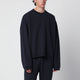 Represent Midnight Navy Cotton Crew-Neck Sweatshirt