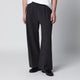 Thestroy Dark Grey Inno Trousers In Viscose Blend