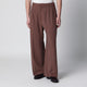 Thestroy Brick-Colored Inno Trousers In Viscose Blend