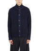 Barena Cardigan Collo Alto A Treccia