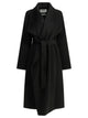 Ivy Oak Black Wool Jackets Coats
