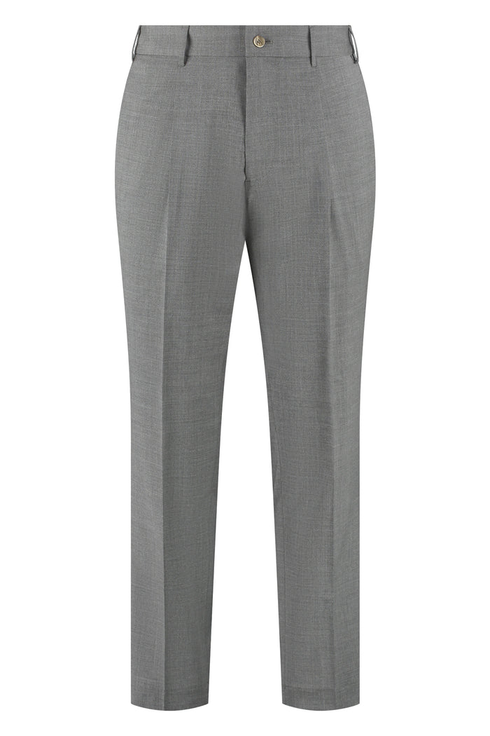 The (Alphabet) The (Pants) - Wool Blend Tailored Trousers