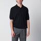 John Smedley Isis Navy Blue Cotton Polo Shirt